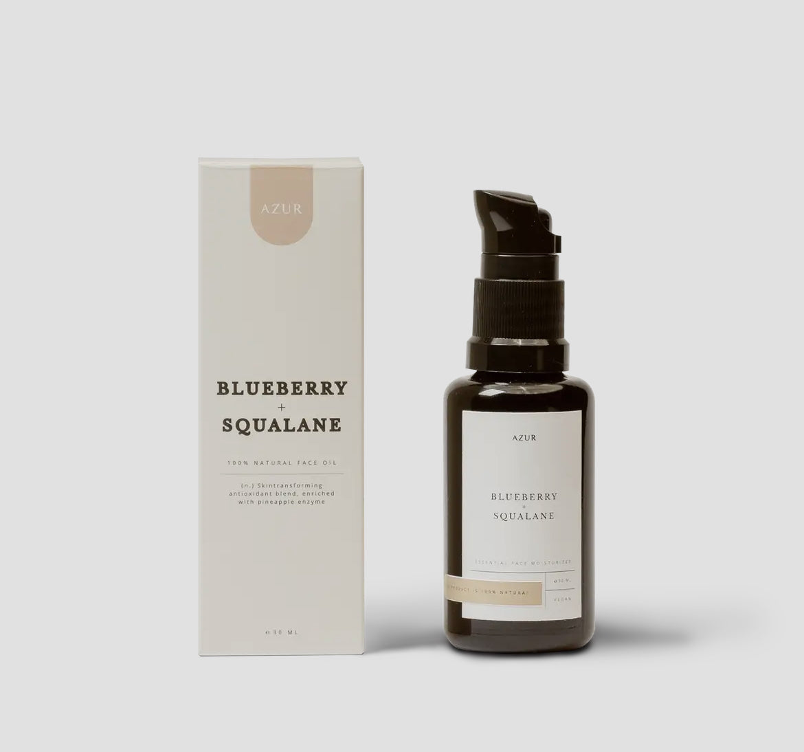 SQUALANE-Blueberry Face Oil, Natural, Vegan